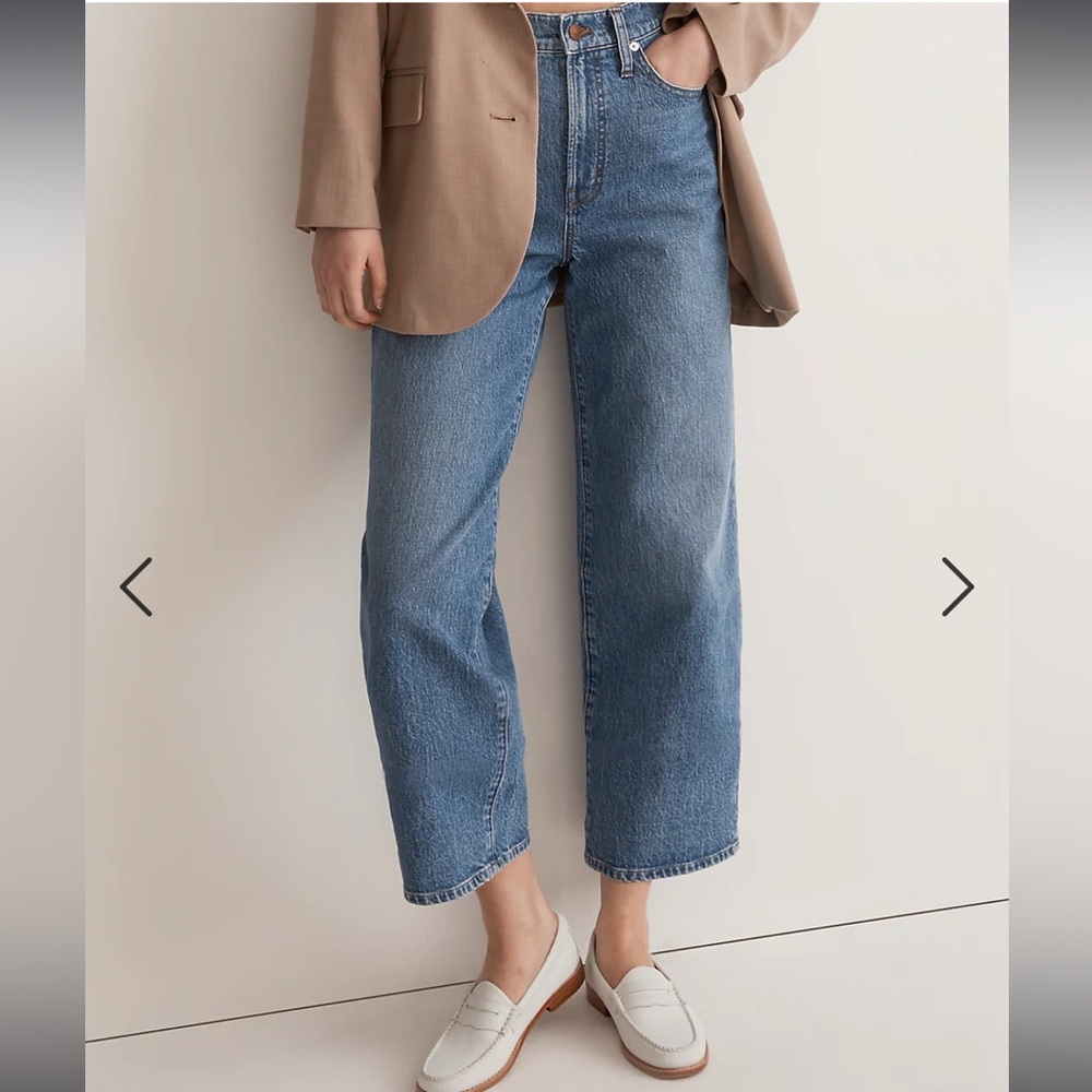 Madewell Perfect Vintage Wide Leg Crop 29 TALL